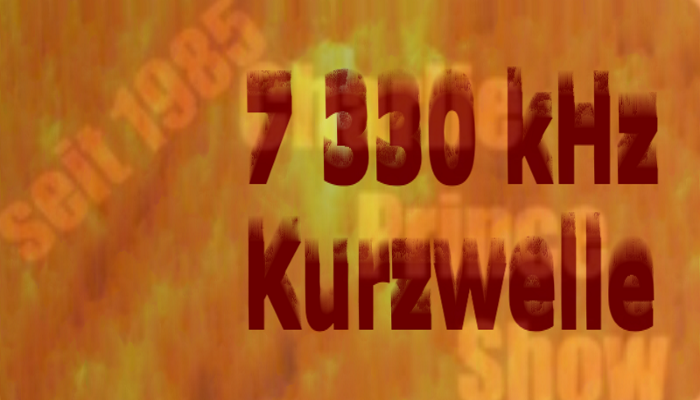 JOY auf 7330 kHz Kurzwelle